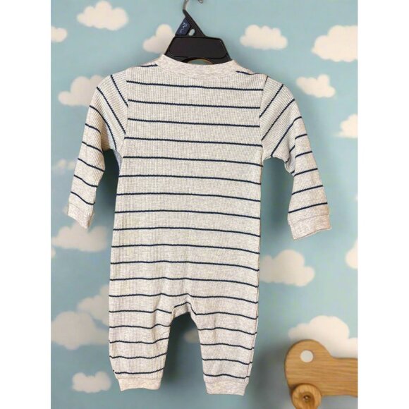 Old Navy Long Sleeve Thermal Henley One Piece - Picture 3 of 3